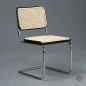 Preview: Thonet S32 Freischwinger Schwarz mit erneuertem Wiener Geflecht gebraucht Preview: Thonet S32 Freischwinger Schwarz mit erneuertem Wiener Geflecht gebraucht