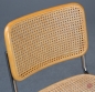 Preview: Thonet 32 V Buche natur Patina Geflecht Detailansicht Lehne links