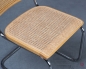 Preview: Thonet 32 V Buche natur Patina Geflecht Detailansicht Sitzfläche seitlich links