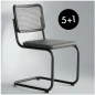 Preview: Thonet S32 Dark Melange 5+1 Aktion Preview: Thonet S32 Dark Melange 5+1 Aktion