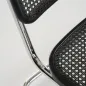 Preview: Thonet S 32 VL Dark Melange Geflecht aus Buche schwarz gebeizt Detailansicht