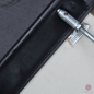 Preview: Thonet S33 Freischwinger Leder Schwarz gebraucht