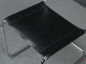 Preview: Thonet S33 Freischwinger Leder Schwarz gebraucht