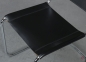 Preview: Thonet S33 Freischwinger Leder Schwarz gebraucht