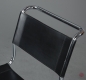 Preview: Thonet S33 Freischwinger Leder Schwarz gebraucht