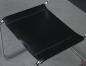Preview: Thonet S33 Freischwinger Leder Schwarz gebraucht