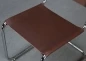 Preview: Thonet S33 Freischwinger mit braunem Leder Schokolade Preview: Thonet S33 Freischwinger mit braunem Leder Schokolade