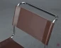 Preview: Thonet S33 Leder Braun Bauhaus Freischwinger gebraucht Preview: Thonet S33 Leder Braun Bauhaus Freischwinger gebraucht