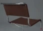 Preview: Thonet S33 Leder Braun Bauhaus Freischwinger gebraucht Preview: Thonet S33 Leder Braun Bauhaus Freischwinger gebraucht