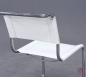 Preview: Thonet S33 Freischwinger Leder Weiß gebraucht