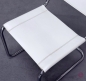 Preview: Thonet S33 Freischwinger Leder Weiß gebraucht