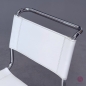 Preview: Thonet S33 Freischwinger Leder Weiß gebraucht