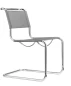 Preview: Thonet S33 N Netz Silber