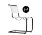 Preview: Thonet S33 N All Seasons Outdoor Freischwinger mit Netzgewebe l 5+1 Aktion