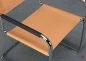 Preview: Thonet S34 Freischwinger mit neuem Kernleder in Beige Natur - gebraucht Preview: Thonet S34 Freischwinger mit neuem Kernleder in Beige Natur - gebraucht