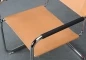 Preview: Thonet S34 Freischwinger mit neuem Kernleder in Beige Natur - gebraucht Preview: Thonet S34 Freischwinger mit neuem Kernleder in Beige Natur - gebraucht