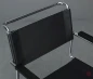 Preview: Thonet S34 Freischwinger mit neuem Kernleder in Schwarz Natur - gebraucht Preview: Thonet S34 Freischwinger mit neuem Kernleder in Schwarz Natur - gebraucht