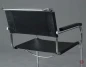 Preview: Thonet S34 Freischwinger mit neuem Kernleder in Schwarz Natur - gebraucht Preview: Thonet S34 Freischwinger mit neuem Kernleder in Schwarz Natur - gebraucht
