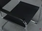 Preview: Thonet S34 Freischwinger mit neuem Kernleder in Schwarz Natur - gebraucht Preview: Thonet S34 Freischwinger mit neuem Kernleder in Schwarz Natur - gebraucht