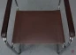 Preview: Thonet S34 Freischwinger mit neuem Kernleder in Schoko Braun - gebraucht Preview: Thonet S34 Freischwinger mit neuem Kernleder in Schoko Braun - gebraucht