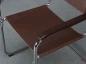 Preview: Thonet S34 Freischwinger mit neuem Kernleder in Schoko Braun - gebraucht Preview: Thonet S34 Freischwinger mit neuem Kernleder in Schoko Braun - gebraucht
