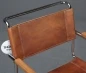 Preview: Thonet S34 Freischwinger mit braunem Büffelleder