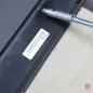 Preview: Thonet S34 Freischwinger Leder Schwarz mit Armlehnen gebraucht