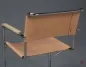 Preview: Thonet S34 Freischwinger Leder Beige gebraucht