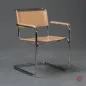Preview: Thonet S34 Freischwinger Leder Beige gebraucht