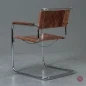 Preview: Thonet S34 Pure Materials Büffelleder Freischwinger gebraucht