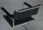 Preview: Thonet S34 Freischwinger mit schwarzem Leder um 2015 gebraucht