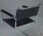 Preview: Thonet S34 Freischwinger mit schwarzem Leder um 2015 gebraucht