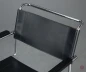 Preview: Thonet S34 Freischwinger mit schwarzem Leder um 2015 gebraucht