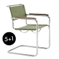 Preview: Thonet S 34 V Stoff Nobel 68303