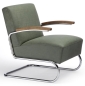 Preview: Thonet S411 Leder Sessel Pure Materials Serie