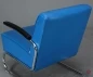 Preview: Thonet S411 Lounge Freischwinger Sessel Leder Blau gebraucht Preview: Thonet S411 Lounge Freischwinger Sessel Leder Blau gebraucht