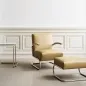 Preview: Thonet S411 H Nordic 01 by Jil Sander in light caramel Interieurbild