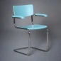 Preview: Thonet S43 F Freischwinger Himmelblau TP250 Preview: Thonet S43 F Freischwinger Himmelblau TP250