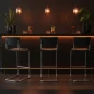 Preview: Thonet S43 PVH Barhocker in grau Interieurbild