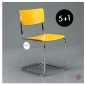 Preview: Thonet S43 Sonderfarben Gestell verchromt 5+1 Aktion Preview: Thonet S43 Sonderfarben Gestell verchromt 5+1 Aktion