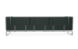 Preview: Thonet 5003 C002 modulares Sofa aus Leder in pino Rückansciht