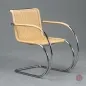 Preview: Thonet S533 RF Freischwinger mit Rattan Geflecht gebraucht