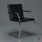 Preview: Thonet S60 Freischwinger Bürostuhl Leder Schwarz gebraucht Preview: Thonet S60 Freischwinger Bürostuhl Leder Schwarz gebraucht