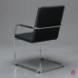 Preview: Thonet S61 V Leder Konferenzstuhl Bürostuhl Rückansicht