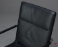 Preview: Thonet S61 V Leder Konferenzstuhl Bürostuhl Rückenlehne Front