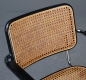 Preview: Thonet S64 Freischwinger in Schwarz mit Patina gebraucht