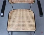 Preview: Thonet S64 Freischwinger in Schwarz mit Patina gebraucht Preview: Thonet S64 Freischwinger in Schwarz mit Patina gebraucht