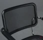 Preview: Thonet S64 N Freischwinger mit Netzgewebe Schwarz Gestell verchromt