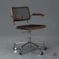 Preview: Thonet S64 NDR Atelier Pure Materials Nussbaum Chrom Netzgewebe höhenverstellbar, neuwertig gebraucht Preview: Thonet S64 NDR Atelier Pure Materials Nussbaum Chrom Netzgewebe höhenverstellbar, neuwertig gebraucht