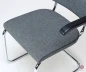 Preview: Thonet S64 PV Freischwinger Stoff Polster Grau, gebraucht Preview: Thonet S64 PV Freischwinger Stoff Polster Grau, gebraucht
